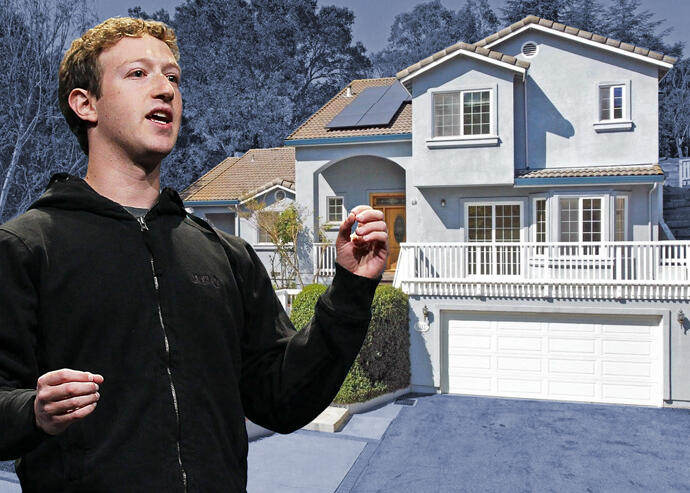 Facebook founders’ early Silicon Valley home up for rent