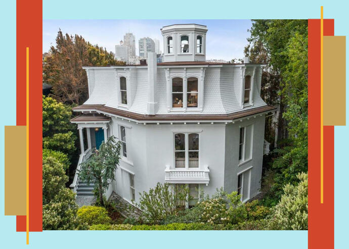 8-sided San Fran house hits market for $1M a side