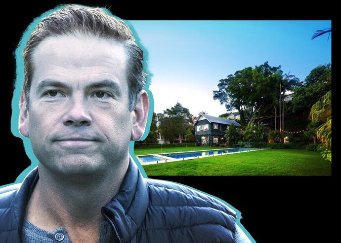 Lachlan Murdoch pays $30M for half-acre Sydney Harbor boat house