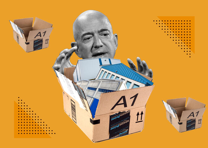 No room in the warehouse: Amazon fuels shortage