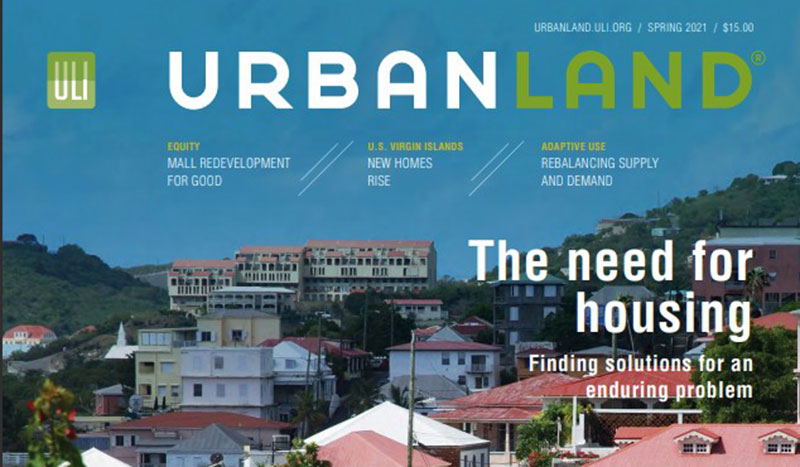 Spring 2021 Issue of Urban Land