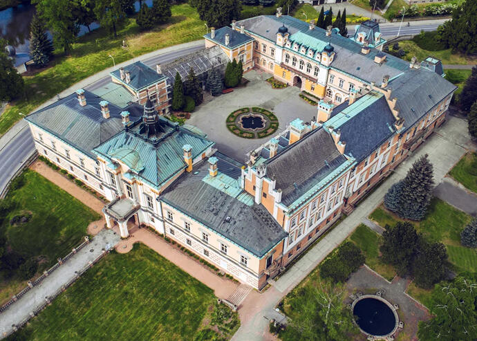 Czech castle — all 59K sf of it — hits market