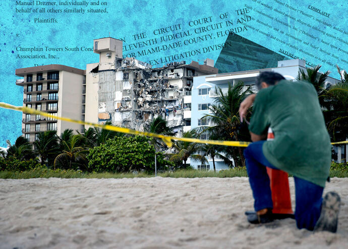 First lawsuit filed in deadly Surfside condo collapse