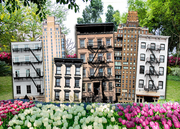 Manhattan contracts bloomed to all-time highs in the spring