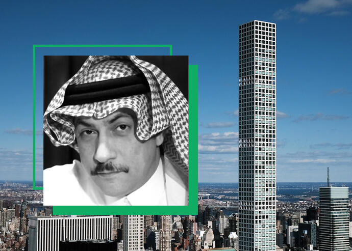 Saudi retail magnate lists 432 Park pad for $170M