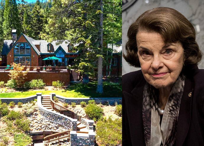 California senator relists Lake Tahoe compound for $41M