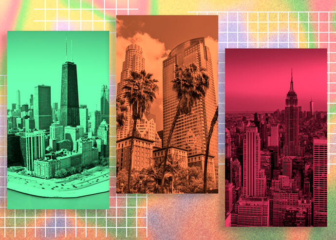 Manhattan lags Chicago, LA in returning to the office