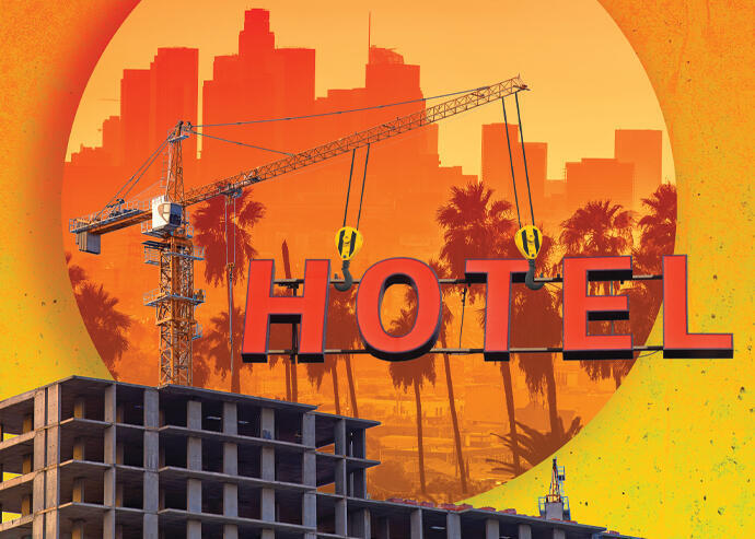 How the pandemic both hampered and aided LA hotel development