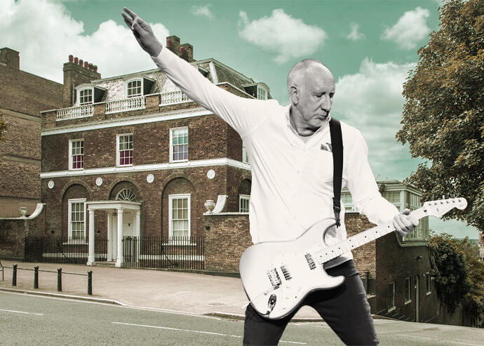 Meet the old boss: Pete Townshend sells historic London mansion