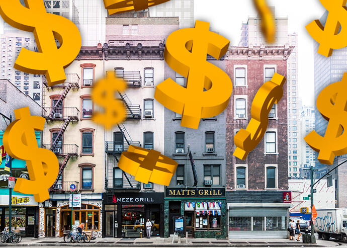 Retail asking rents declined across Brooklyn this summer