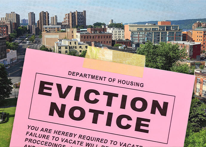 Westchester County leads state in evictions outside NYC