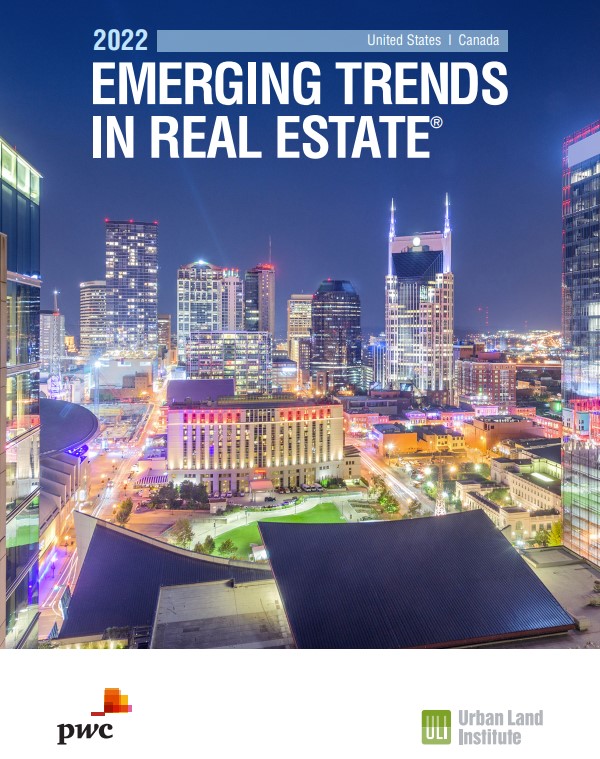 Emerging Trends in Real Estate® 2022: Flexibility,
Convenience Will Shape the Next Decade