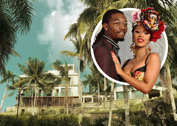 Offset buys Cardi B a hilltop mansion in the Dominican Republic for her birthday