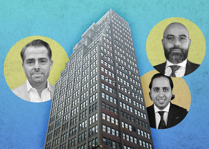 What tenants are paying at 345 Seventh Avenue